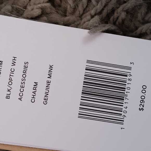 - Michael Kors Collection Mink & Fox Bag Charm NIB $290.00 Retail - Picture 2 of 5